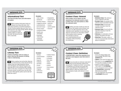 Context Clues 100 Task Cards Workbook at Lakeshore Learning