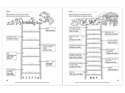 Daily Word Ladders Workbook&nbsp;- Gr.&nbsp;<span style="white-space: nowrap;">2-3</span>