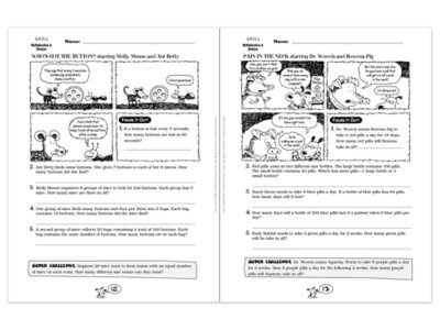 Comic-Strip Math Workbook