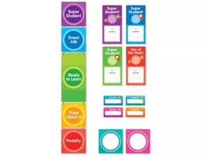 Color Your Classroom Star Student Bulletin Board Set