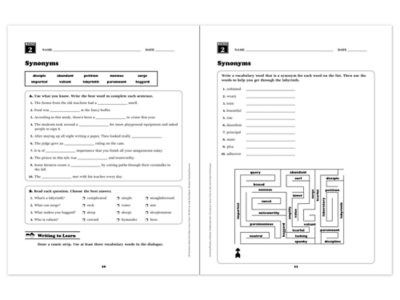 240 Words Kids Need to Know Workbook&nbsp;- Gr.&nbsp;6