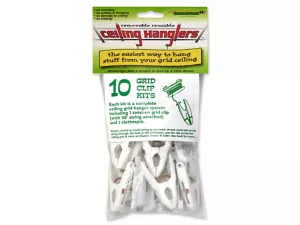 Ceiling Grid Clips&nbsp;- Pack&nbsp;of&nbsp;10