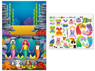 Fashion Friends Dress-Up Reusable Sticker Pad at Lakeshore Learning