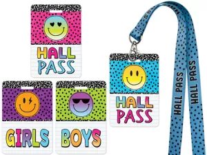 Brights 4Ever Student Hall Pass Lanyards