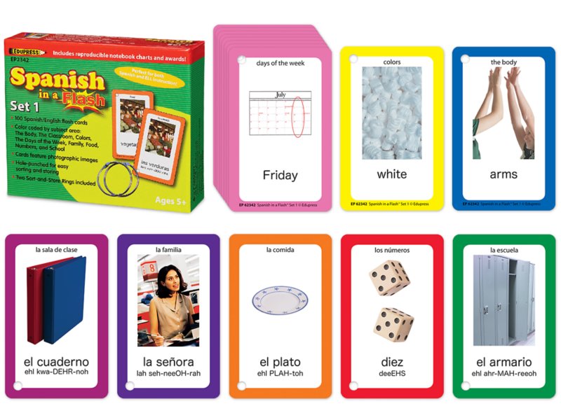 Picture-Words Flash Cards - Set 1 at Lakeshore Learning