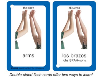 Spanish in a Flash&nbsp;- Set 1