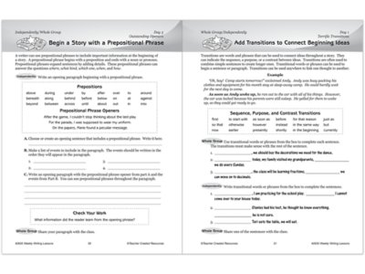 Weekly Writing Lessons Workbook&nbsp;- Gr.&nbsp;<span style="white-space: nowrap;">5-6</span>