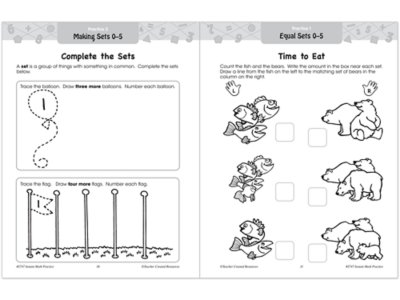 Instant Math Practice Workbook&nbsp;- Kindergarten