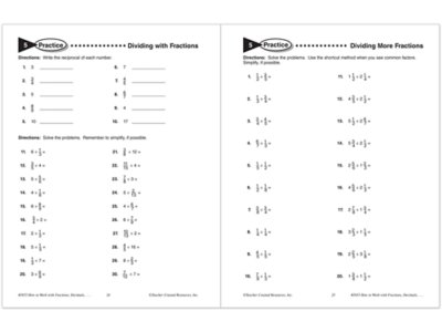 How to Work with Fractions, Decimals&nbsp;& Percents Workbook