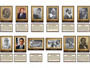 Influential African Americans Card Accents