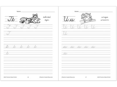 Cursive Writing Practice Workbook