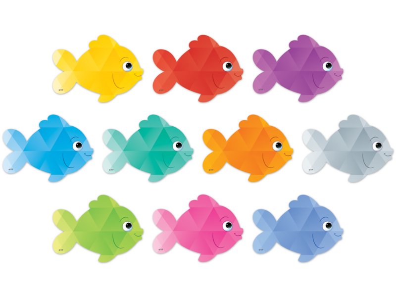 Colorful Fish Mini Accents at Lakeshore Learning