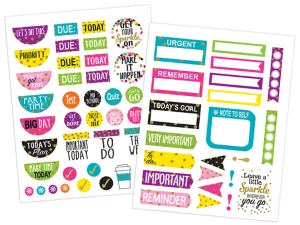 Confetti Planner Stickers
