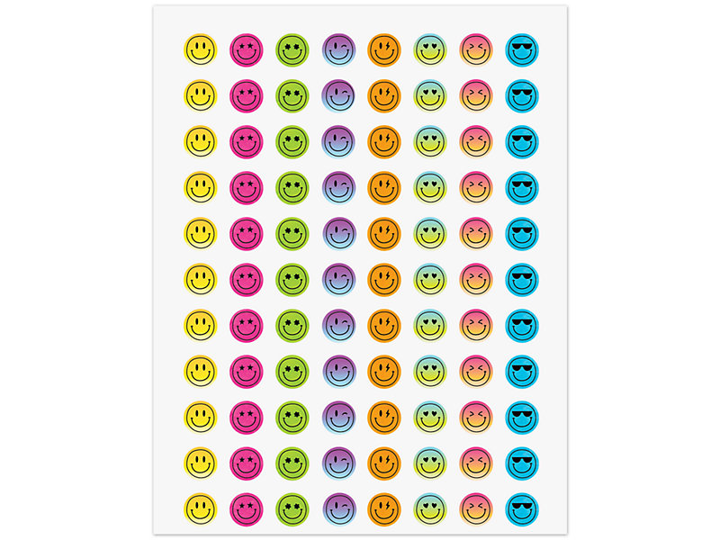 Brights 4Ever Smiley Face Mini Stickers at Lakeshore Learning