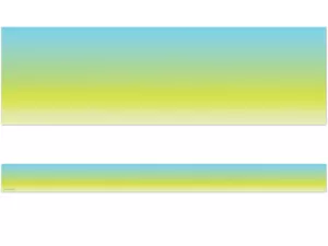 Brights 4Ever Aqua Lime Color Wash Border