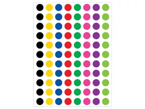 Colorful Circle Mini Stickers