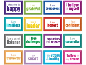 Think Positive Bulletin Board Set