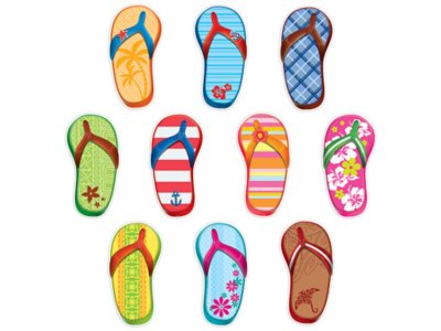 Surf’s Up! Flip-Flop Accents at Lakeshore Learning