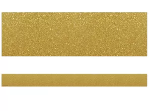 Confetti Gold Shimmer Border