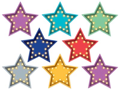 Marquee Star Accents at Lakeshore Learning