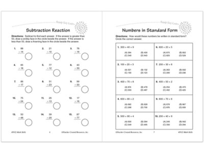 Math Skills Workbook&nbsp;- Gr.&nbsp;3