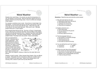 Master Reading Comprehension Workbook&nbsp;- Gr.&nbsp;3