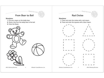Following Directions Workbook