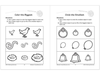 Following Directions Workbook