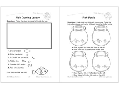 Following Directions Workbook