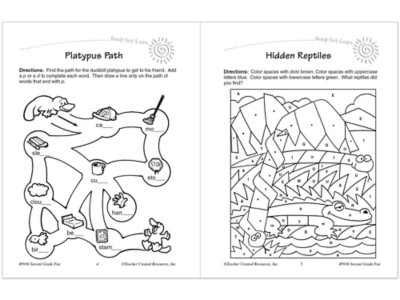 Second-Grade Fun Workbook
