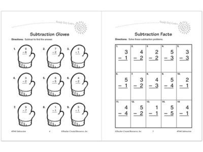 Subtraction Workbook