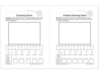 Subtraction Workbook