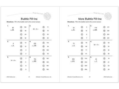 Subtraction Workbook