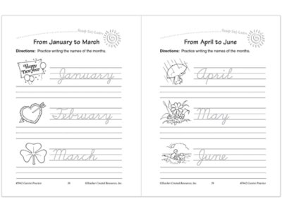 Cursive Writing Practice Workbook