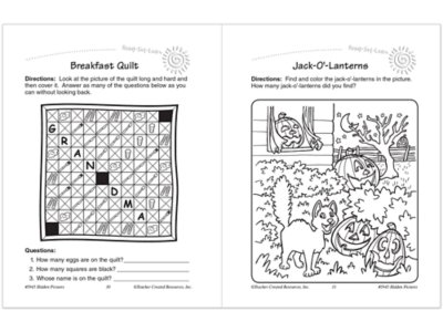 Hidden Pictures Workbook&nbsp;- Gr.&nbsp;<span style="white-space: nowrap;">1-2</span>