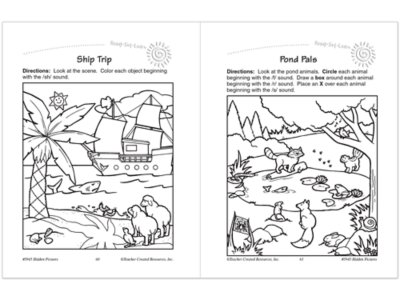 Hidden Pictures Workbook&nbsp;- Gr.&nbsp;<span style="white-space: nowrap;">1-2</span>