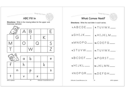 Alphabet Fun Workbook