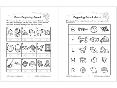 Beginning&nbsp;& Ending Sounds Workbook