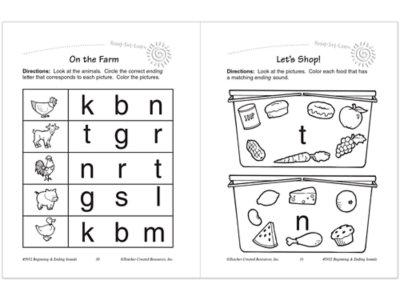 Beginning&nbsp;& Ending Sounds Workbook