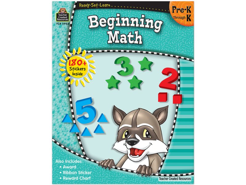 Beginning Math Workbook at Lakeshore Learning