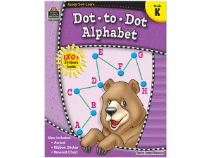 Dot-To-Dot Alphabet Workbook