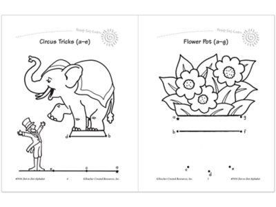 Dot-To-Dot Alphabet Workbook