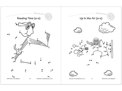 Dot-To-Dot Alphabet Workbook