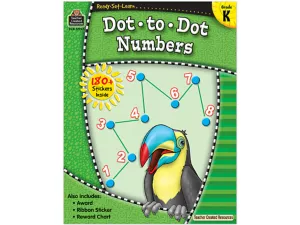 Dot-To-Dot Numbers Workbook