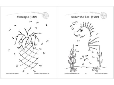 Dot-To-Dot Numbers Workbook