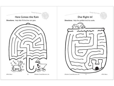 Mazes Workbook&nbsp;- Gr.&nbsp;1