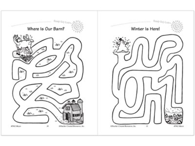 Mazes Workbook&nbsp;- Kindergarten