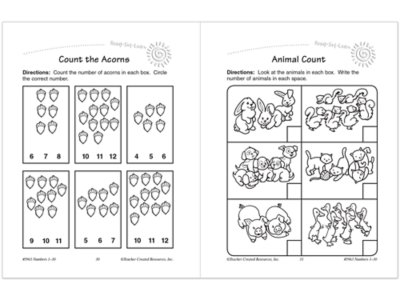 Numbers <span style="white-space: nowrap;">1-30 Workbook</span>