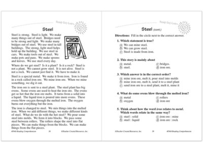 Master Reading Comprehension Workbook&nbsp;- Gr.&nbsp;1
