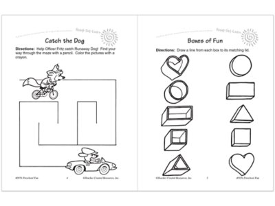 Preschool Fun Workbook